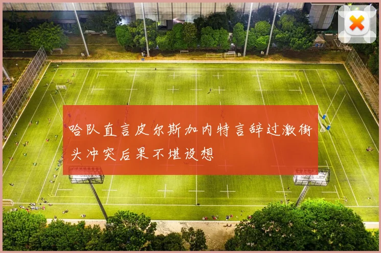哈队直言皮尔斯加内特言辞过激街头冲突后果不堪设想